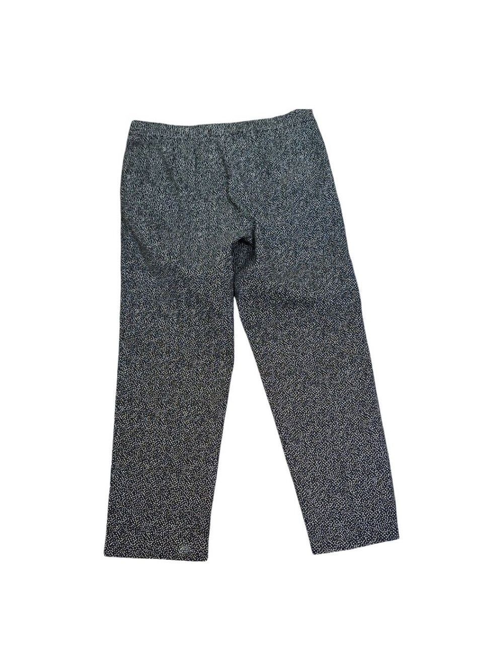 ST. JOHN Pants, Size 12, Black/White - Picture 8 of 14